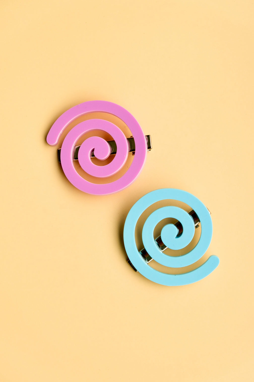 Spiral Hair Clips Set of 2