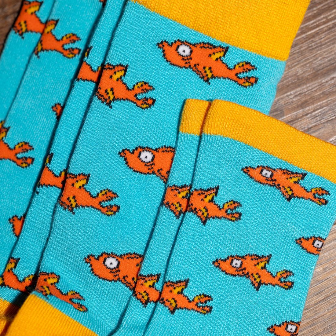 Adult Guppy Fish Bamboo Socks