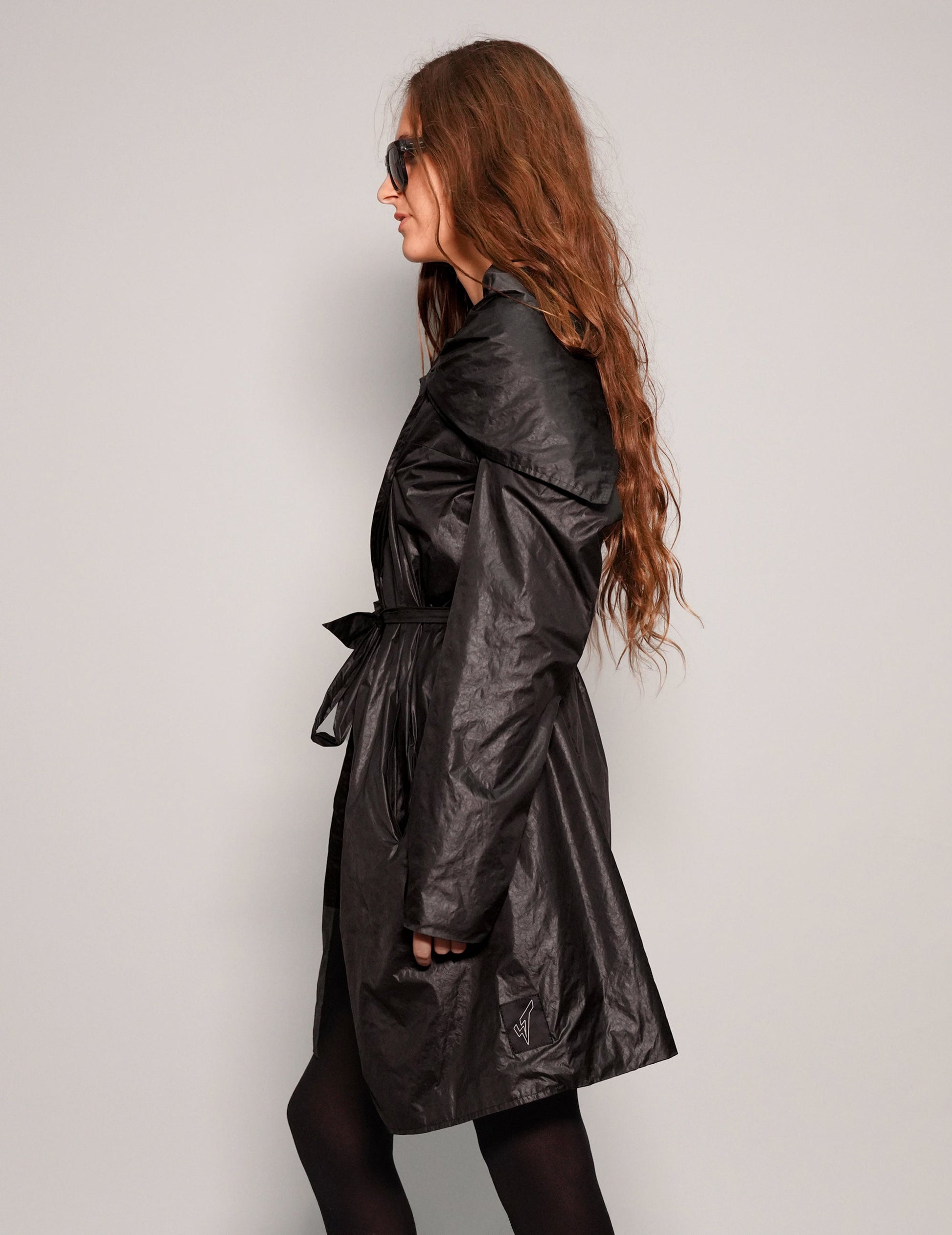 Vintage Rubberised Funnelneck Mac