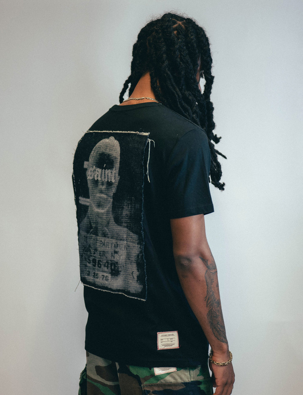 Black Patched Logo T-Shirt