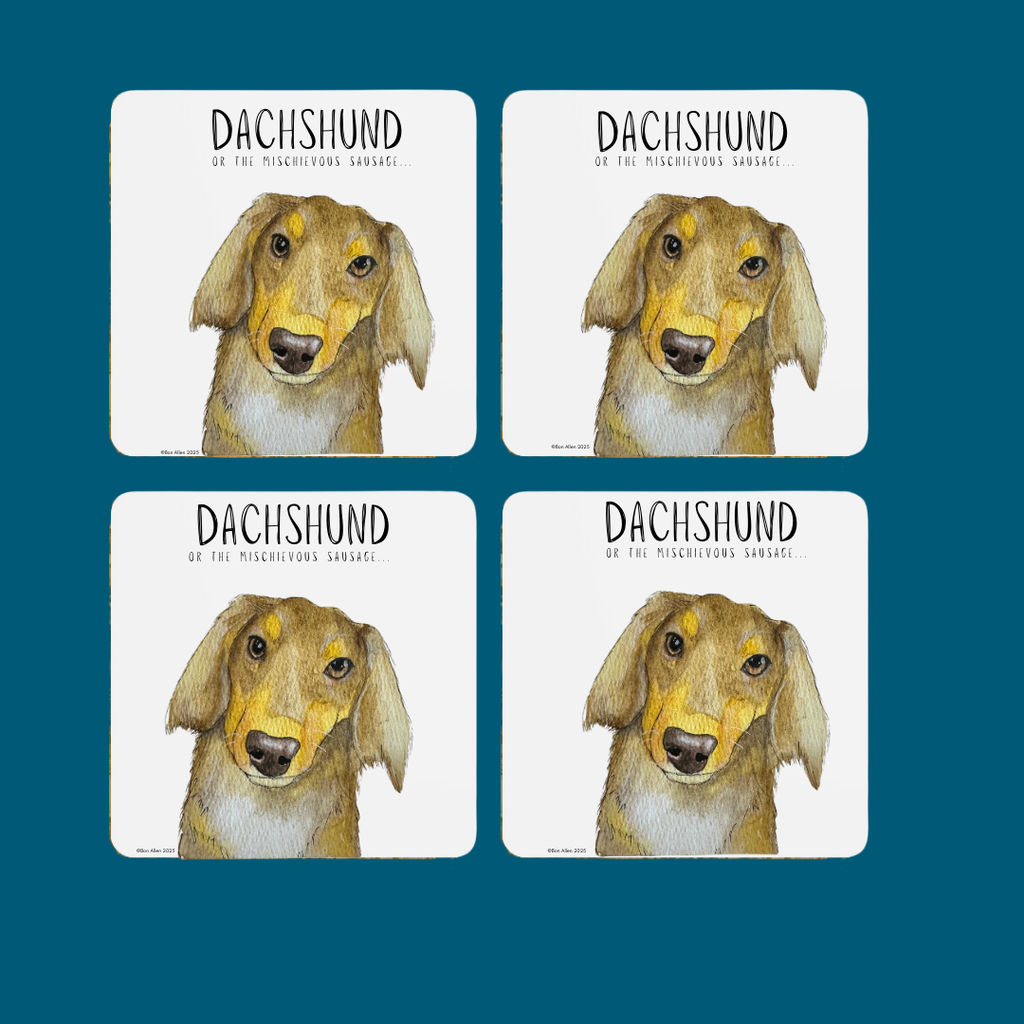 Dachshund Coaster Set of 4