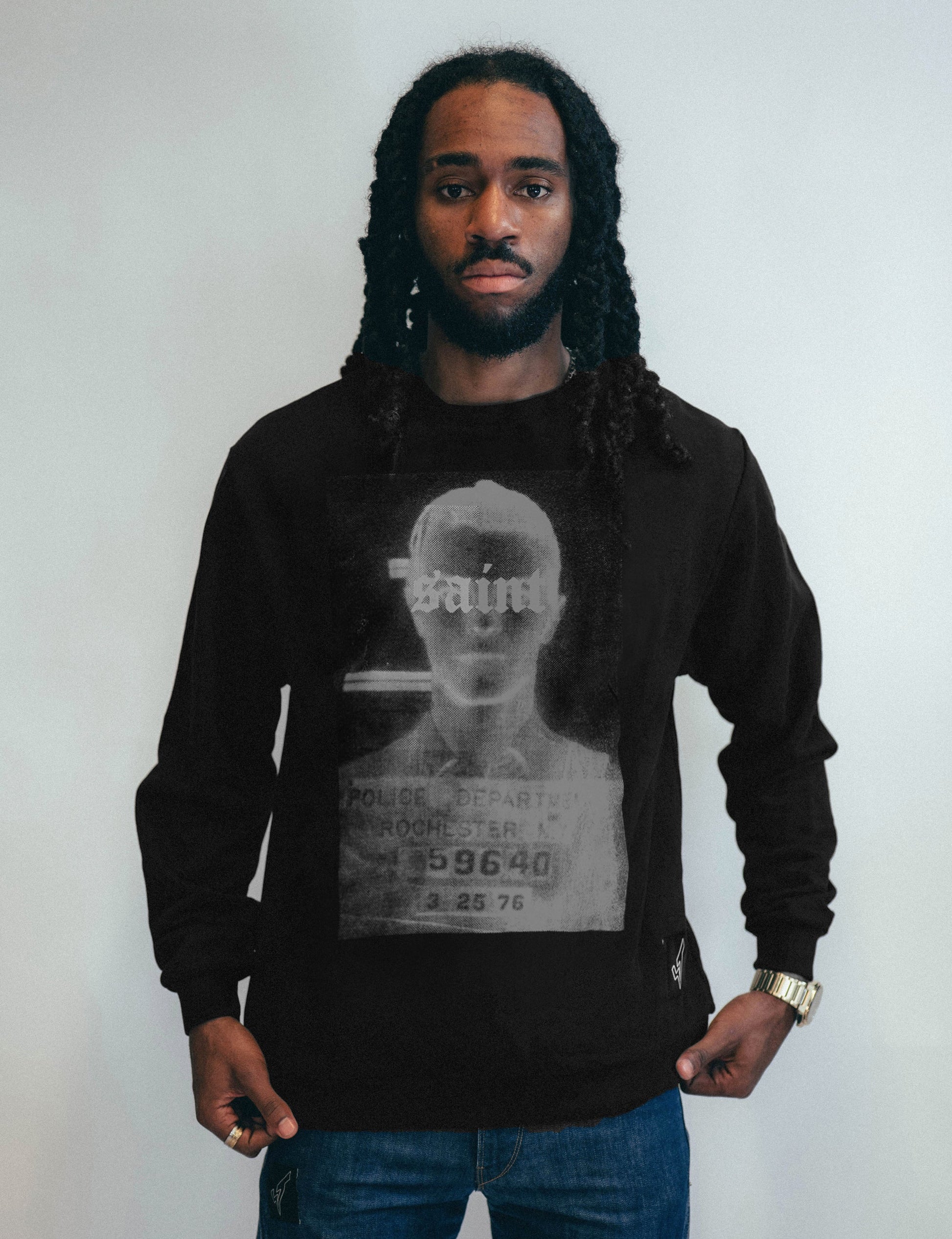 Saint Sweatshirt in Black