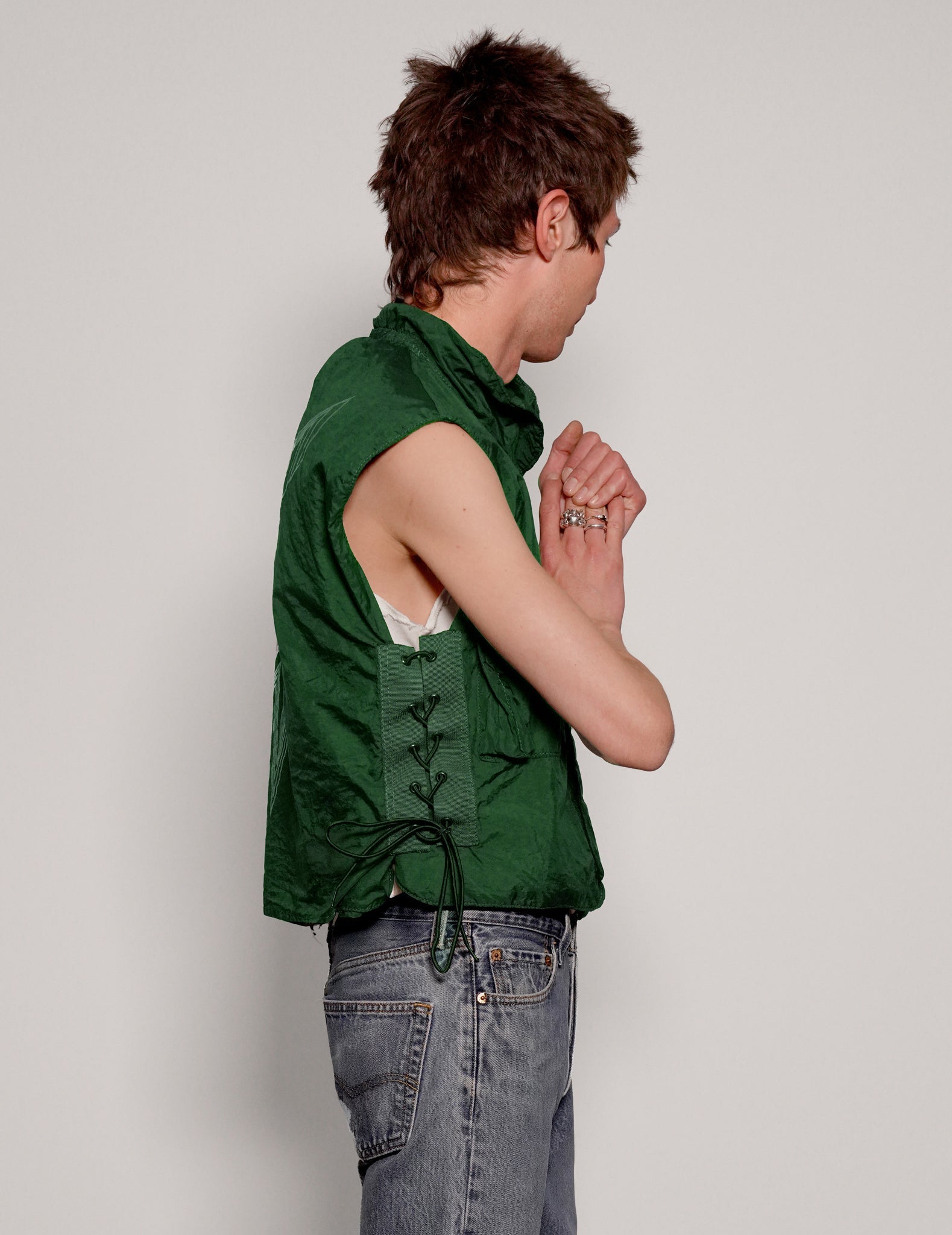Vintage Jungle Green Flak Jacket