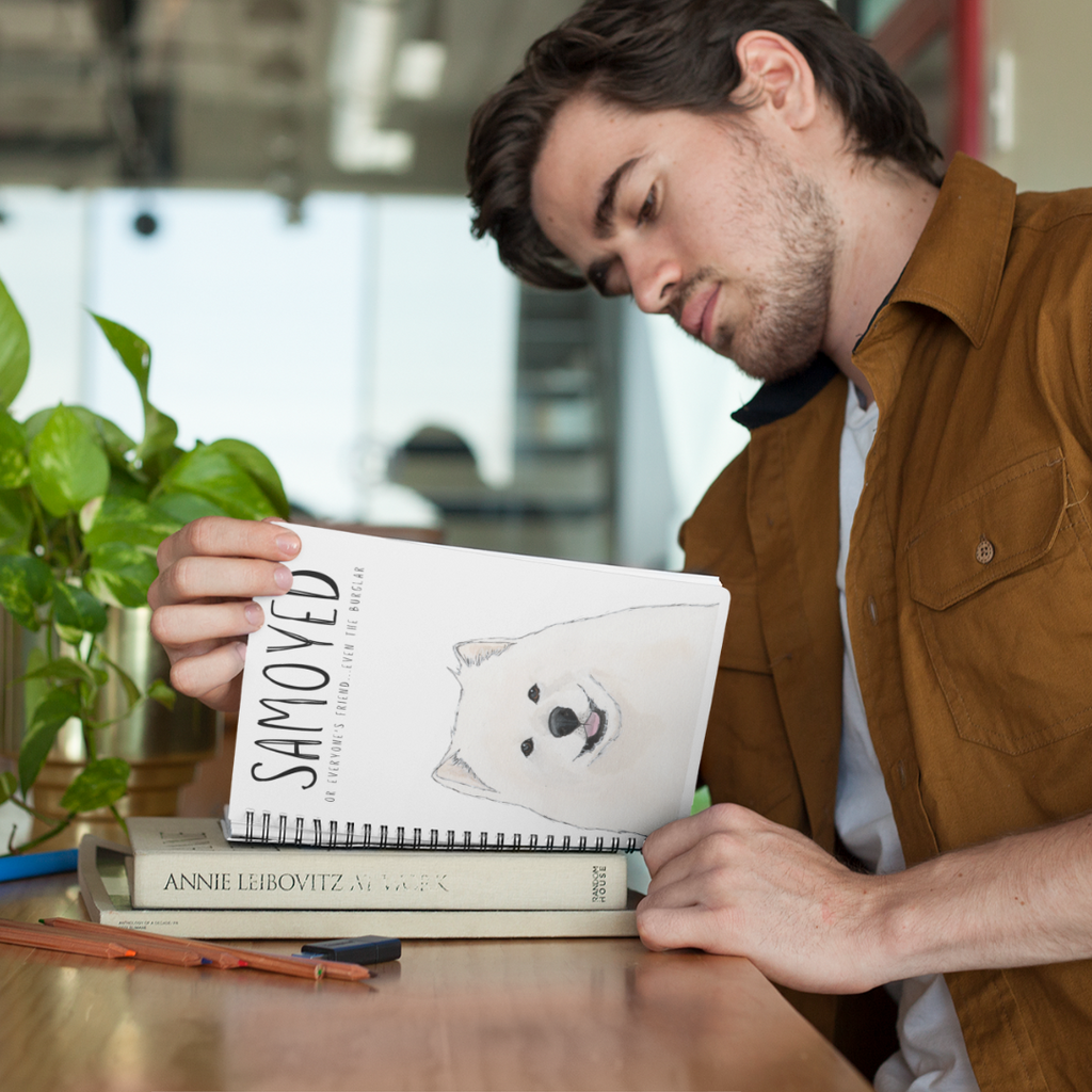 Samoyed Notebook for Unleashed Ideas