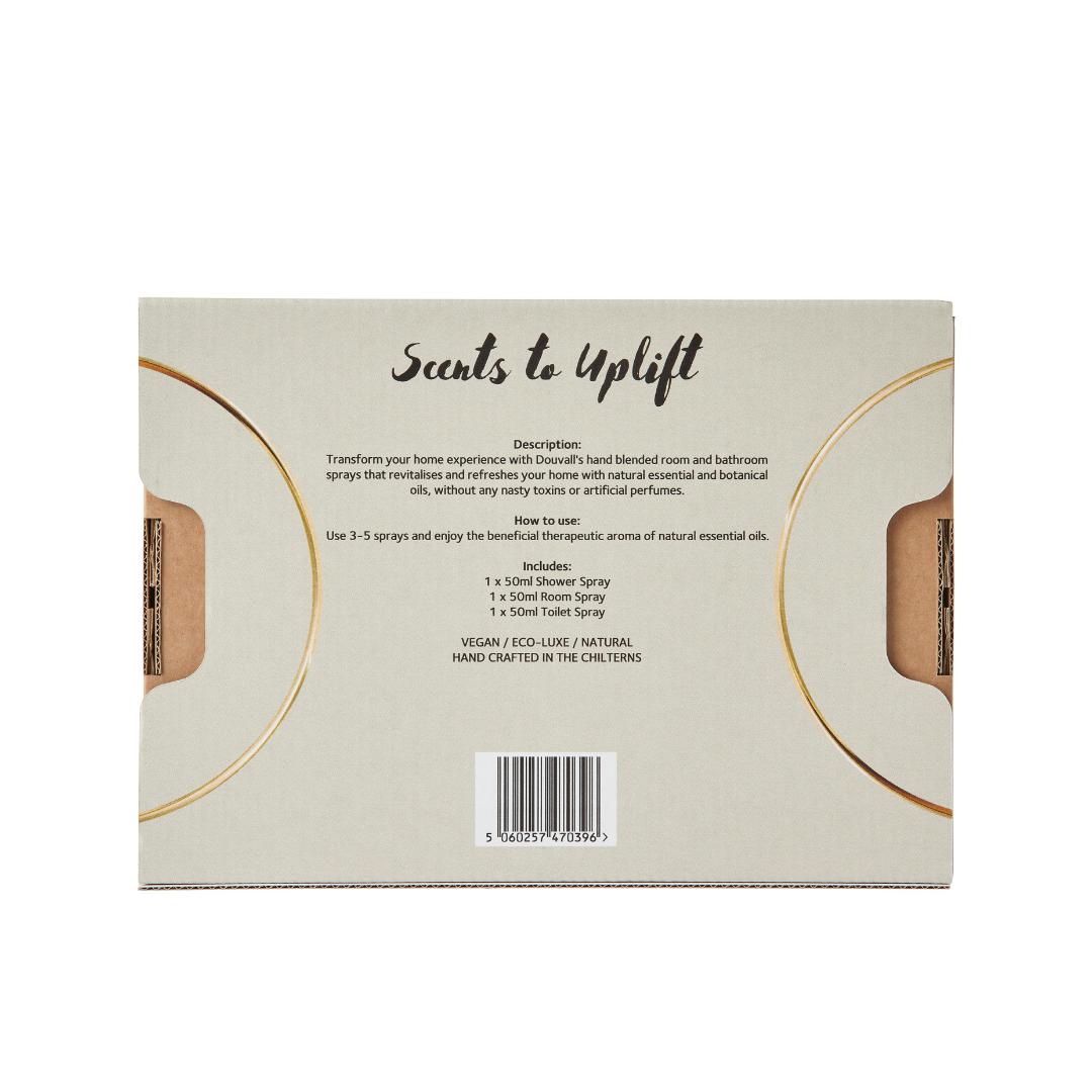 Scents to Uplift Gift Set Three Home Sprays
