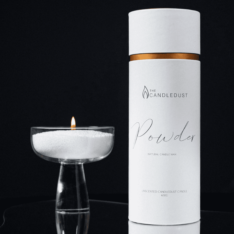 Candledust Powdered Candle – Reusable & Creative 140h Burn by Candledust at www.brixbailey.com