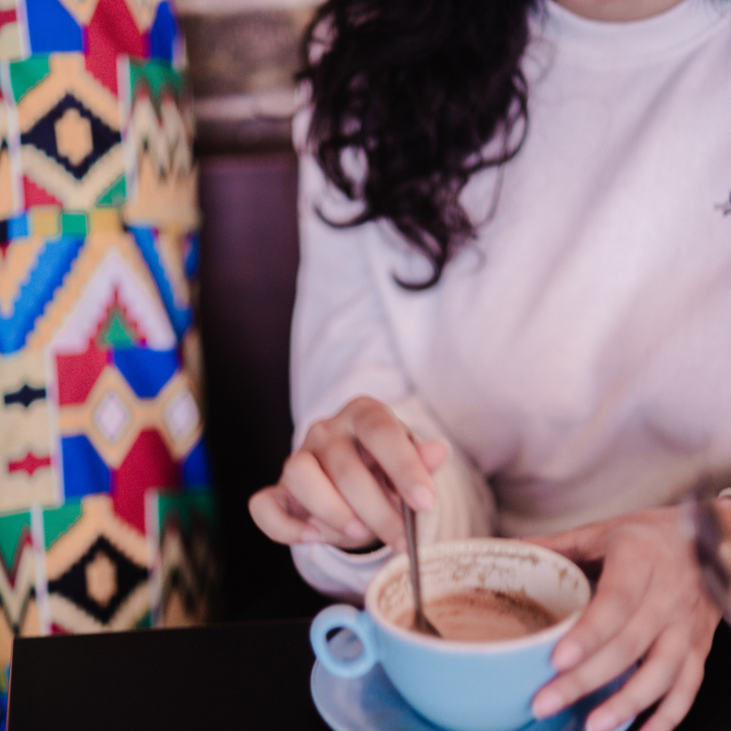 Handmade Yoga Bag in Yellow with African Wax Print