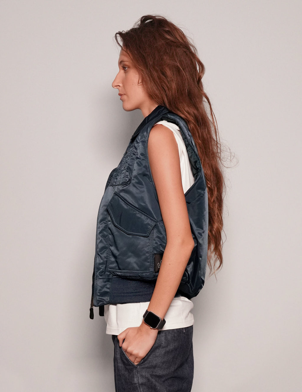 Lightweight Navy Bomber Gilet