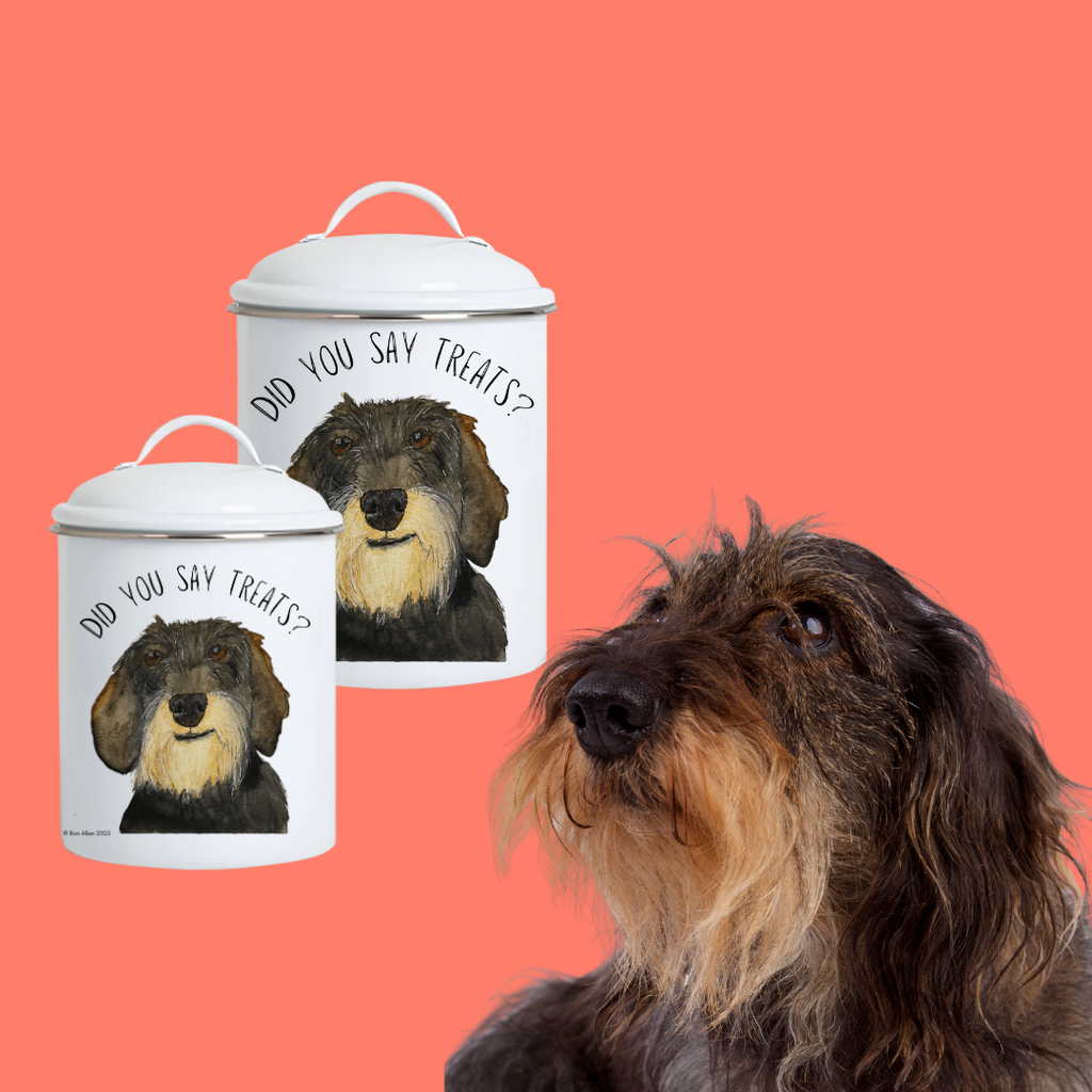 Handmade Dachshund Treat Jar