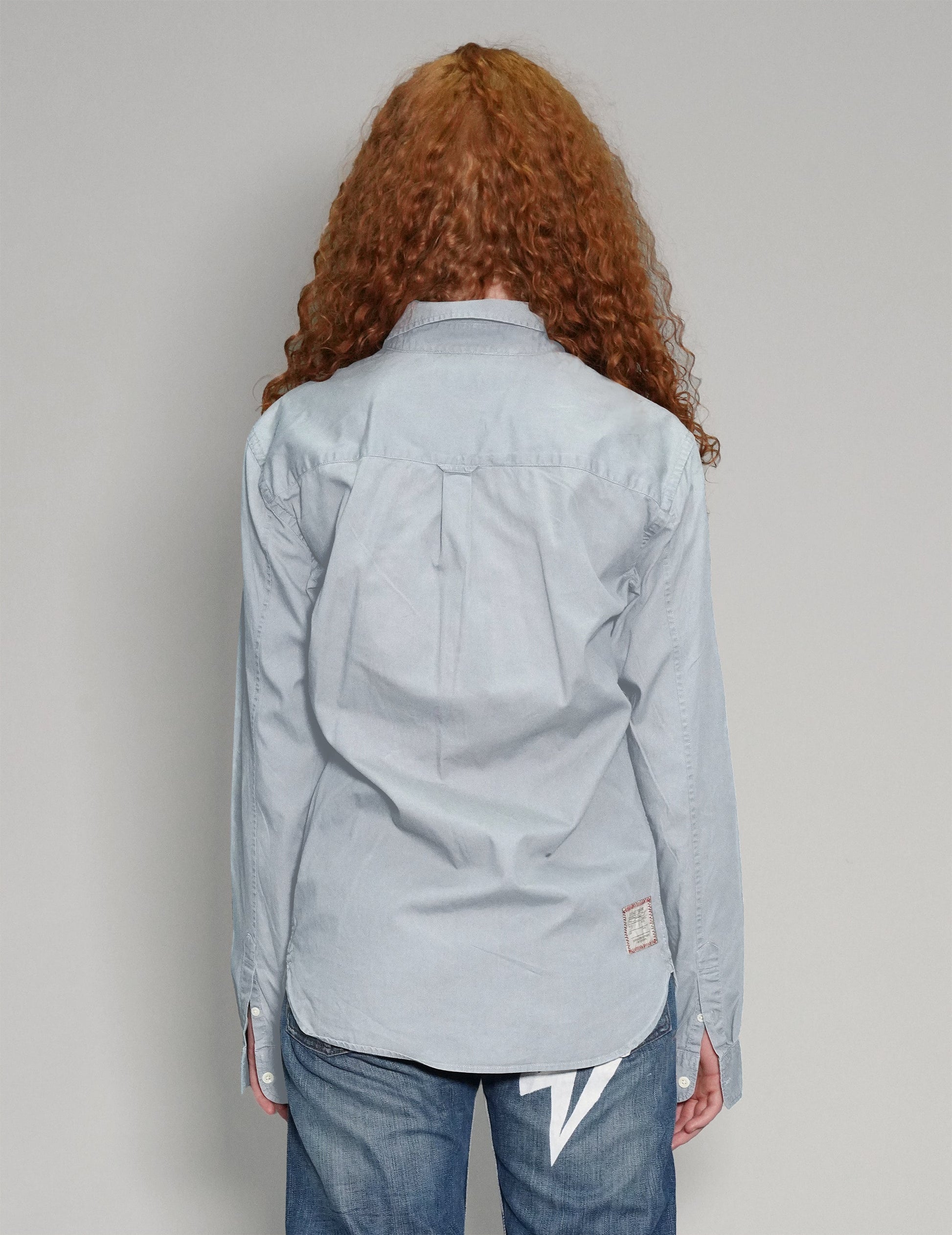 Love Will Tear Us Apart Light Blue Shirt