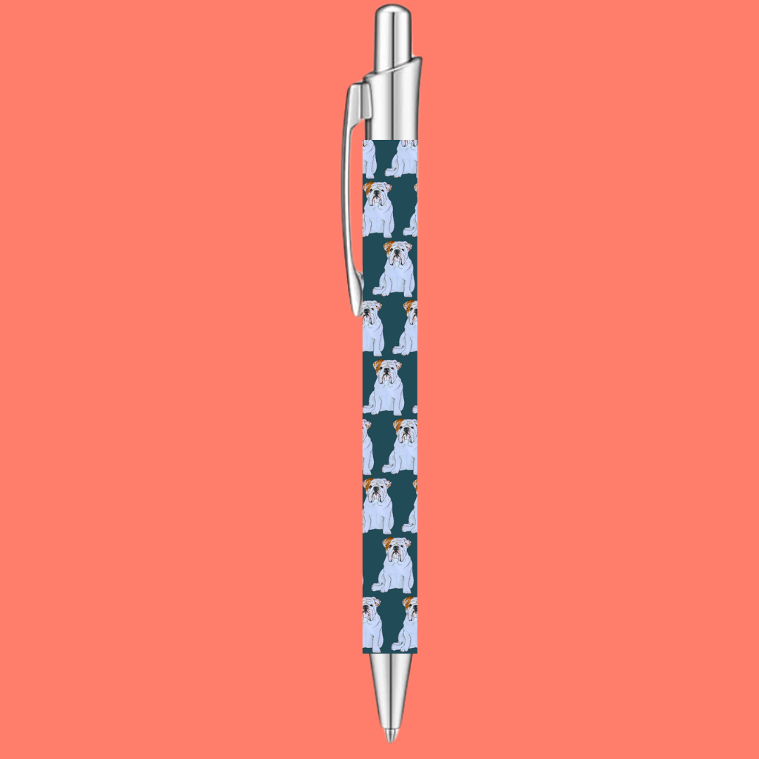 The Bulldog Scribbler Pen Small but Gloriously Attitudinal