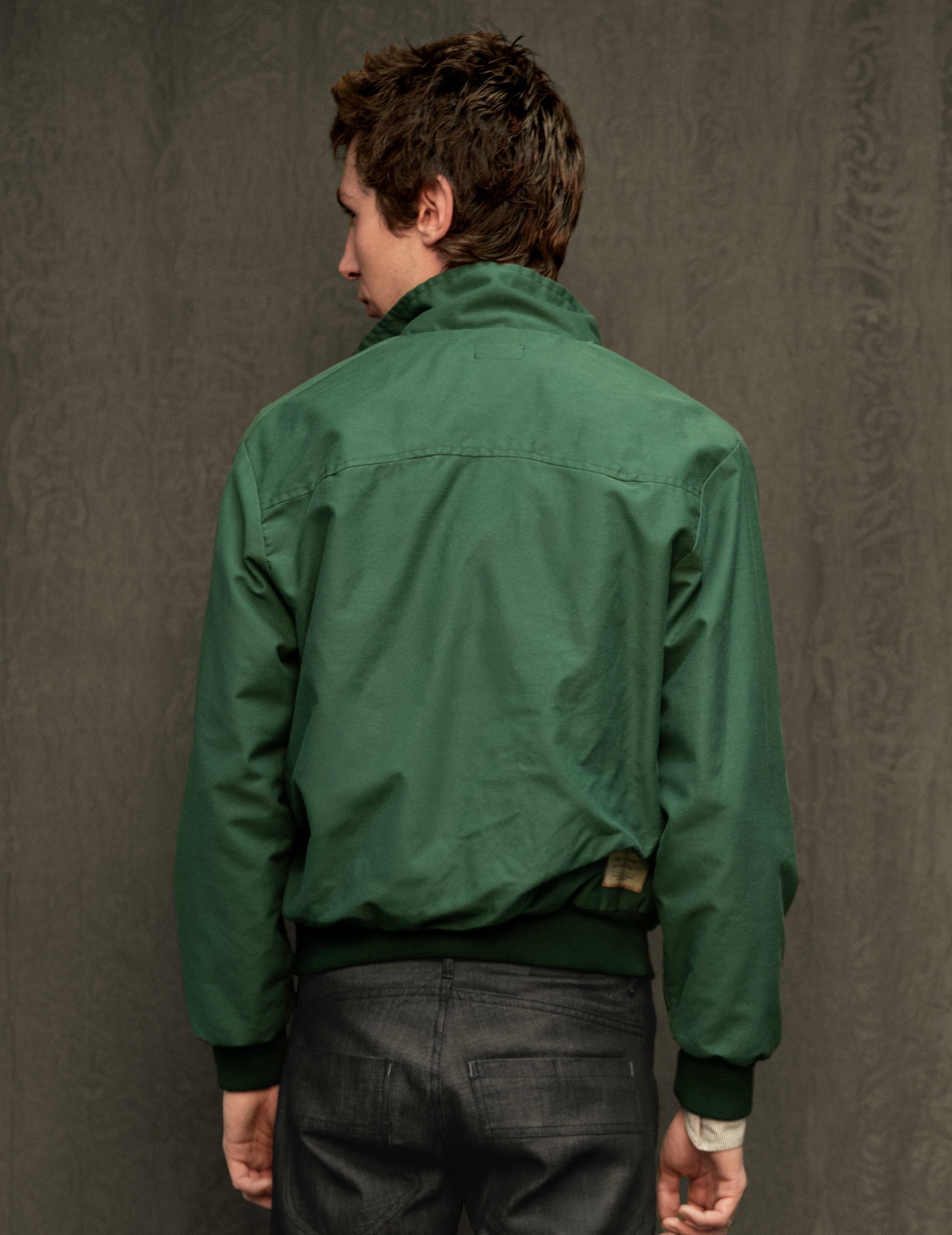 Classic Green Harrington Jacket
