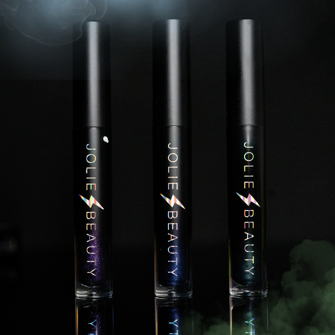 Earthly Metallic Liquid Lipstick in Deep Green