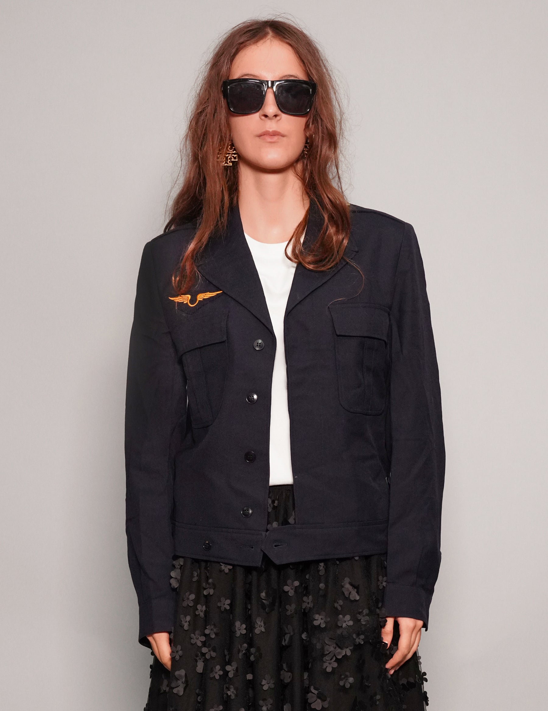 French Air Force Ike Jacket Vintage 1950s