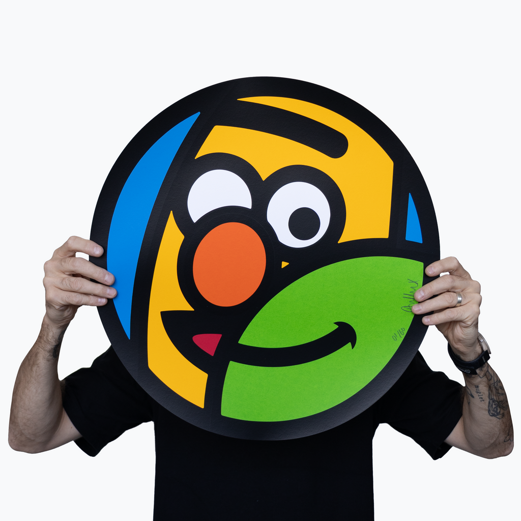 BEMILE Limited Edition Screen Print 50x50cm