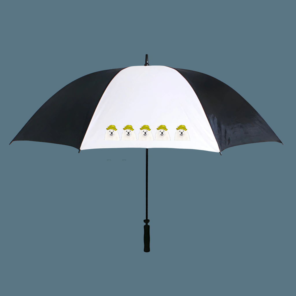 Samoyed Umbrella Golf Size Rain Protection