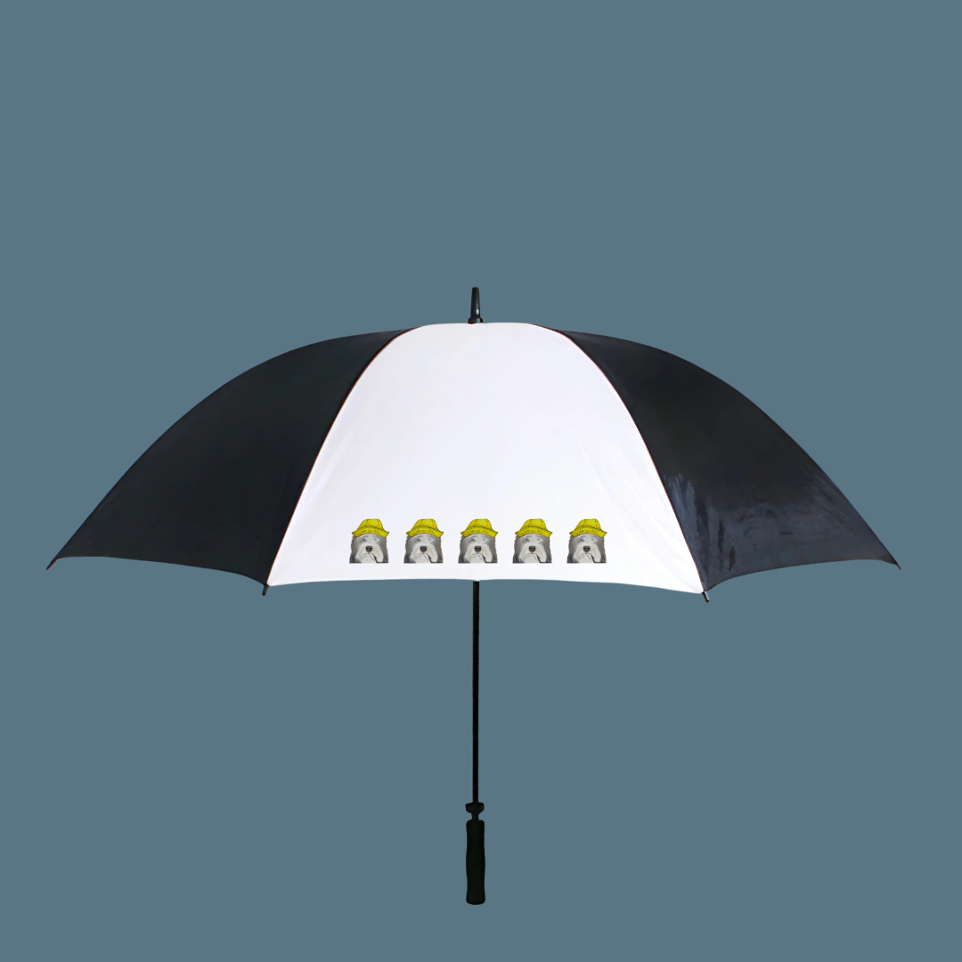 Bearded Collie Golf Umbrella