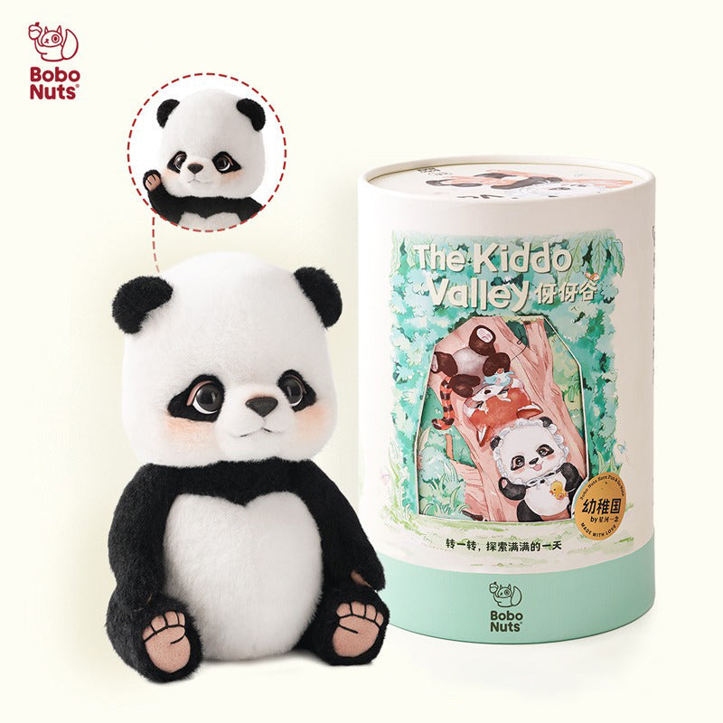 Manman Panda Plush Toy with Cosmic Accessories