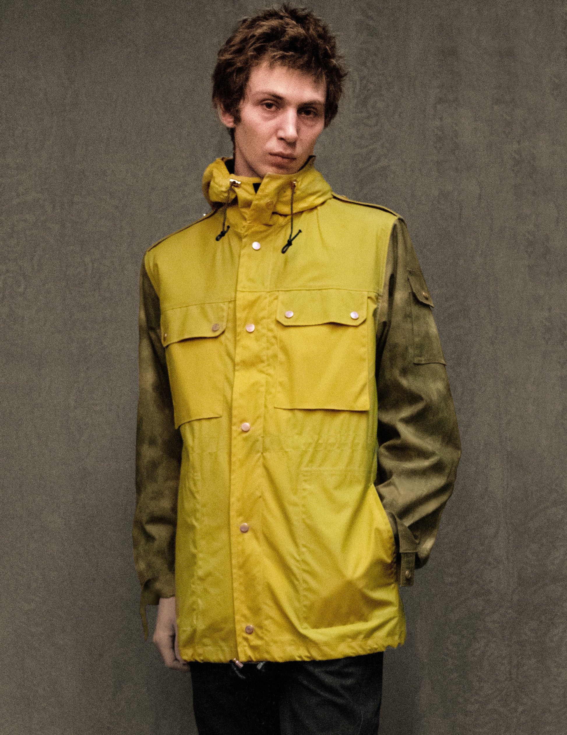 Desert Parka in Yellow and Camo