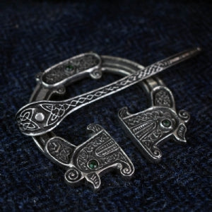St Ninian's Hoard Pictish Penannular Green