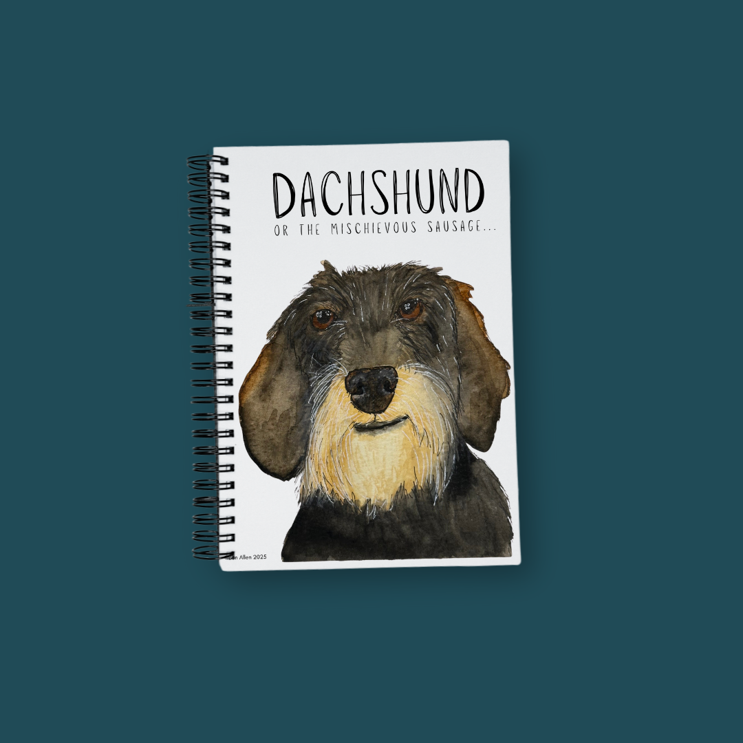 Dachshund Notebook for Writing and Sketching