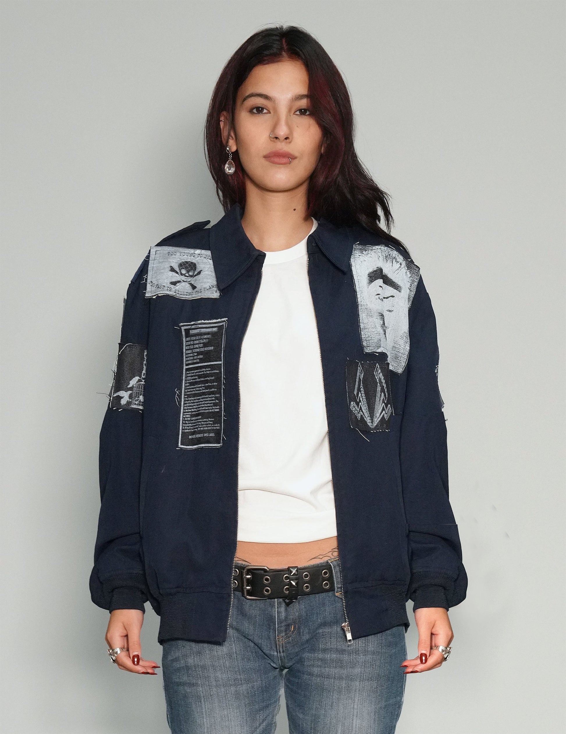 Vintage RAF Jacket with Patches