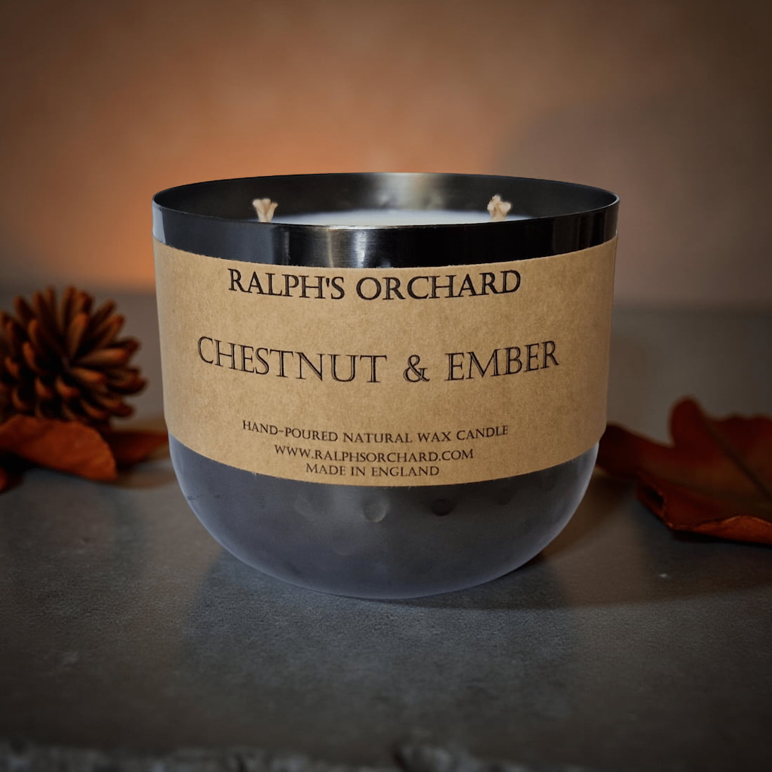 Chestnut and Ember Scented Candle