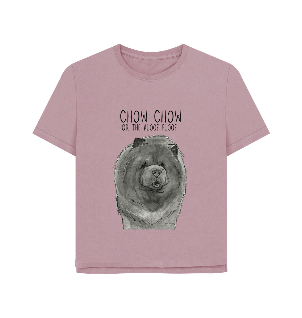 Blue Chow Chow Women's Relaxed Fit T-Shirt