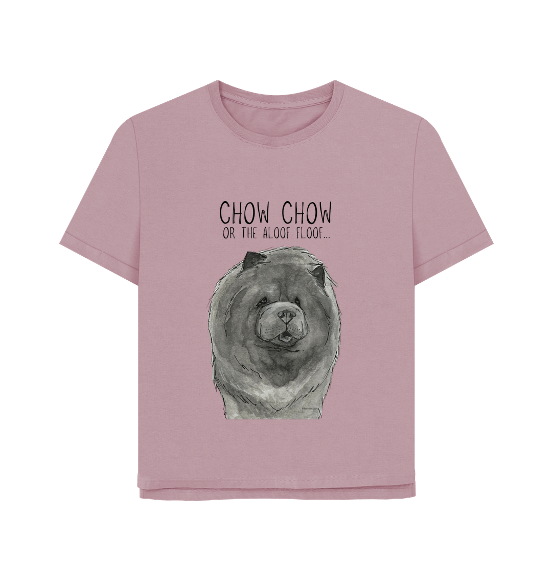 Blue Chow Chow Women's Relaxed Fit T-Shirt