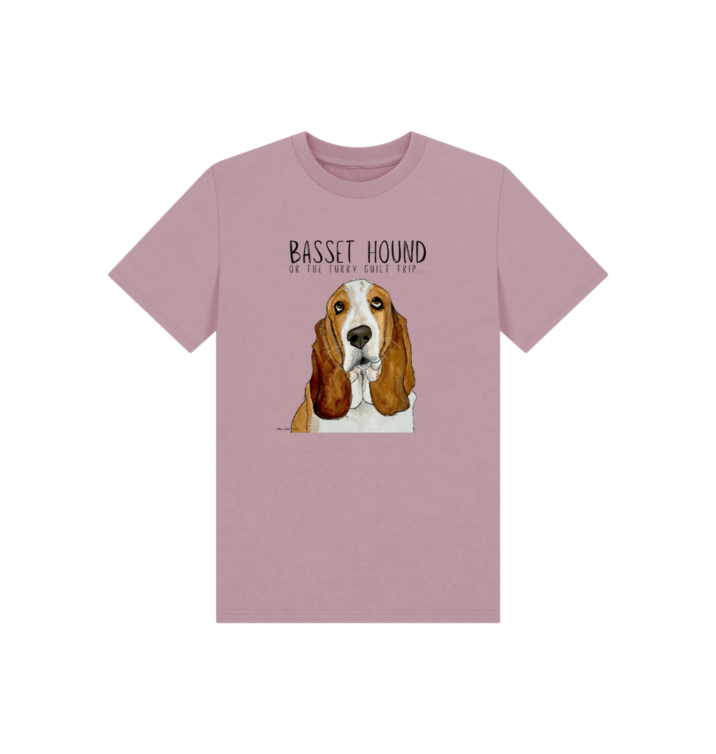 Basset Hound Child's T-Shirt in Organic Cotton