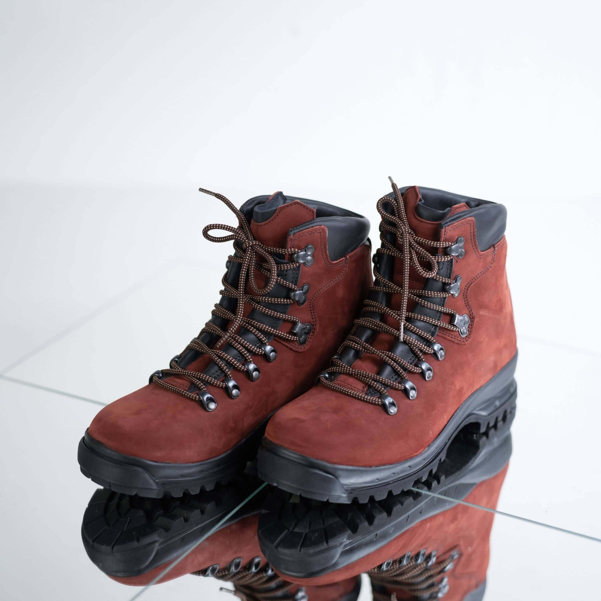 Rosso Aragosta 5531 Hiking Boots – Waterproof & Durable Comfort by Samelin at www.brixbailey.com