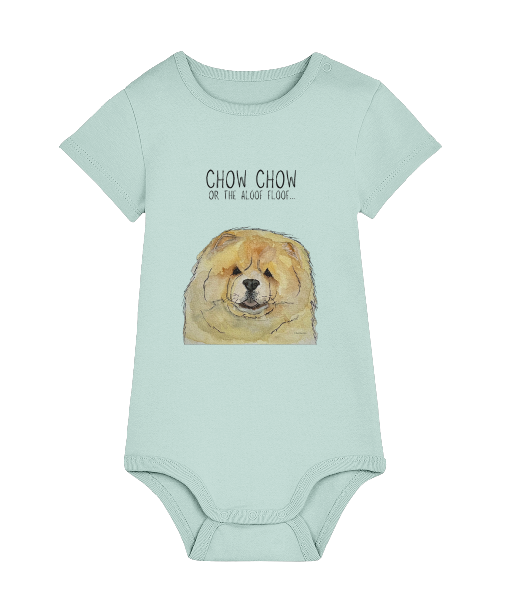 Fawn Chow Chow Baby Bodysuit