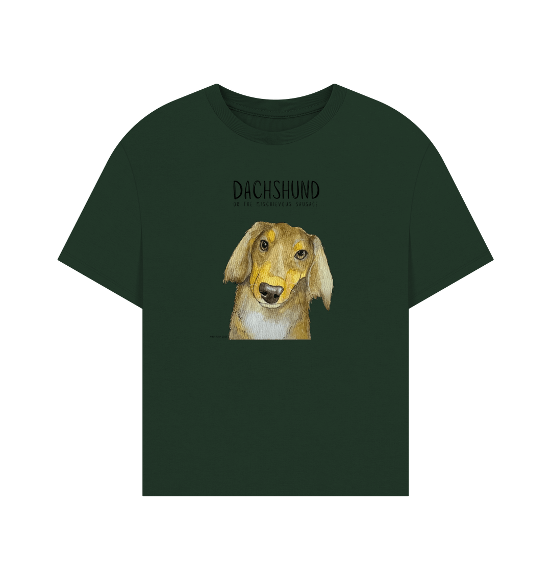 Long Haired Dachshund Women's Relaxed Fit T-Shirt