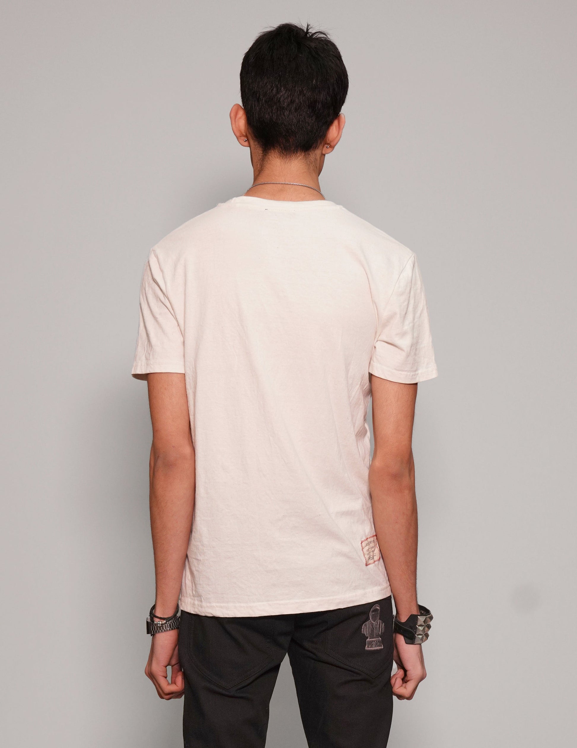 We're Into Chaos T-Shirt in Ecru