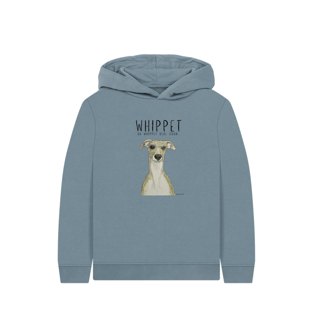 Whippet Kids Hoodie in Organic Cotton