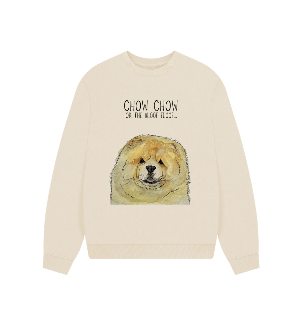 Big Chow Energy Oversized Sweatshirt in Fawn