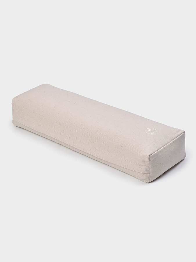 Small Rectangular Buckwheat Bolster for Yoga and Meditation