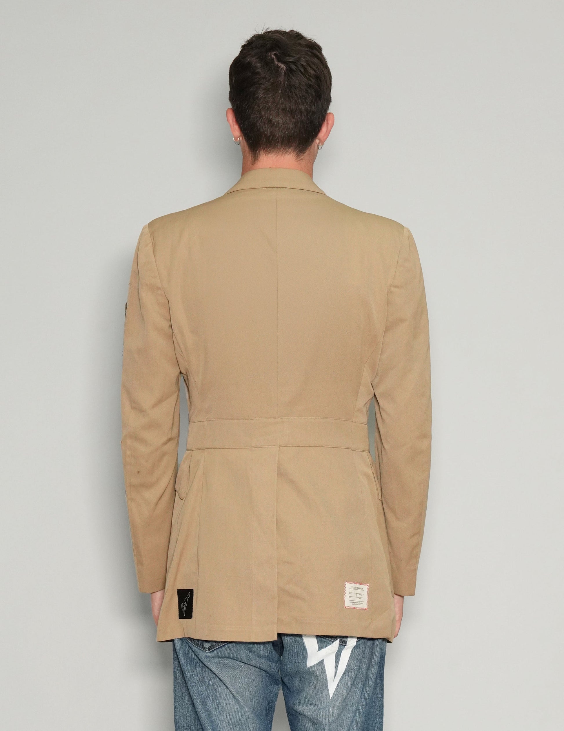 Vintage US Navy Khaki Dress Jacket