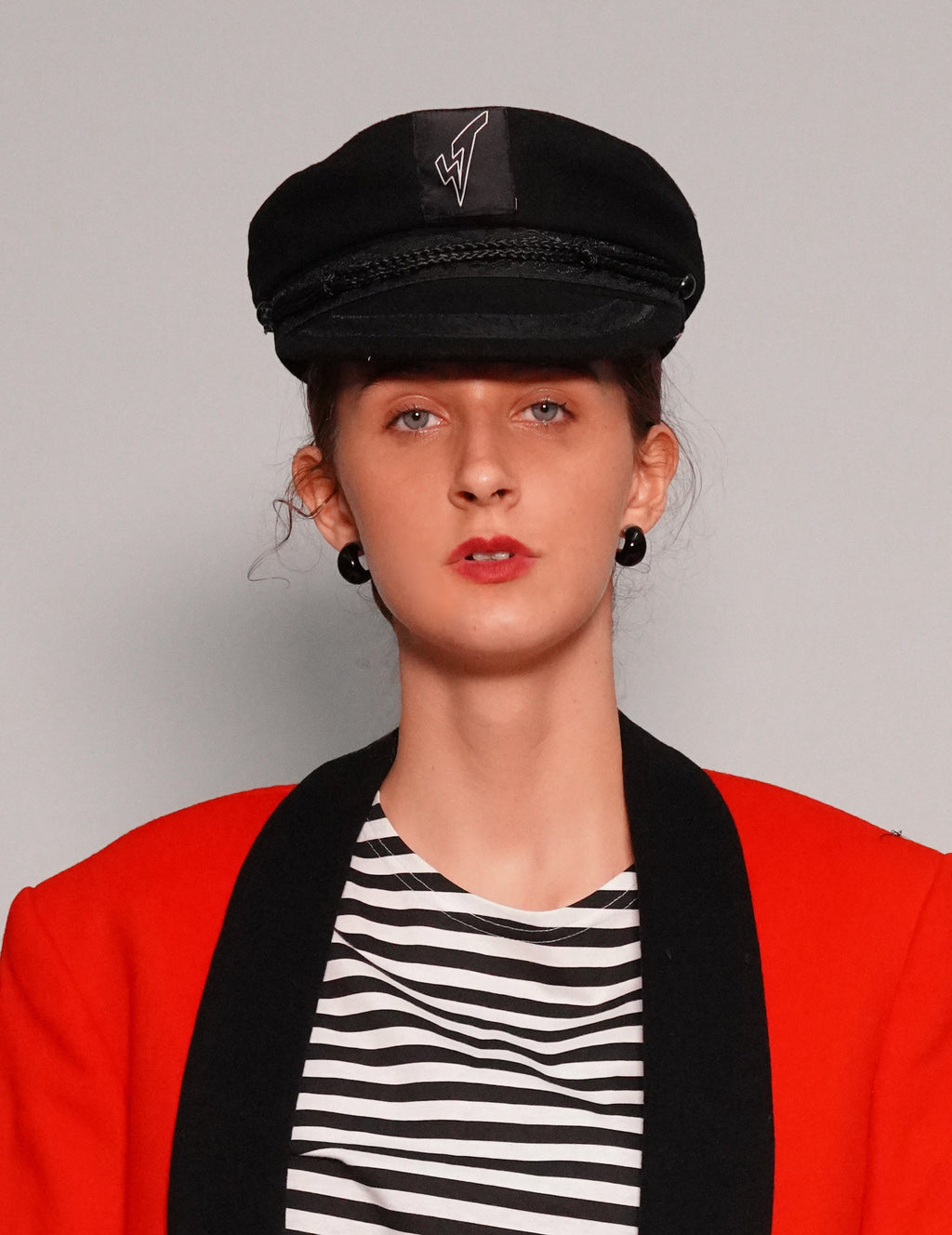 Breton Fisherman's Cap in Black