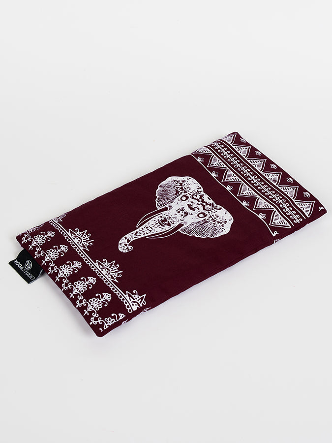 Organic Cotton Lavender Scented Eye Pillow with Linseed Fill