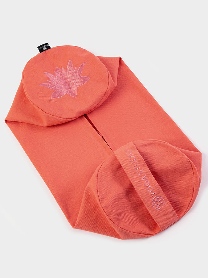 Round Lotus Bolster Outer Cushion Cover