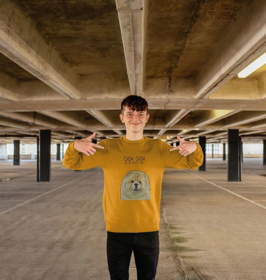 Fawn Chow Chow Kids Sweatshirt for Little Dog Lovers