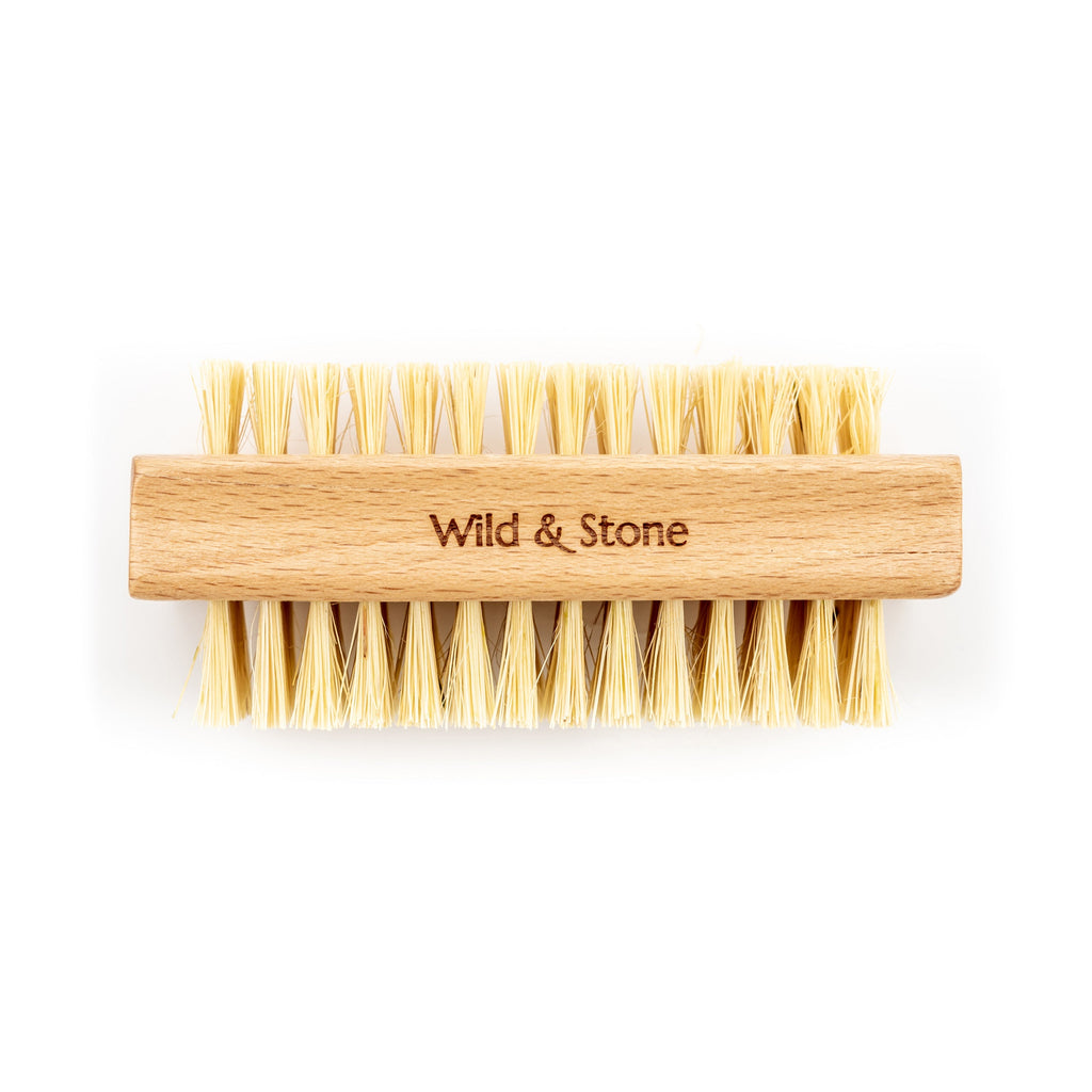 Natural Bristle Nail Brush Biodegradable and Plastic Free