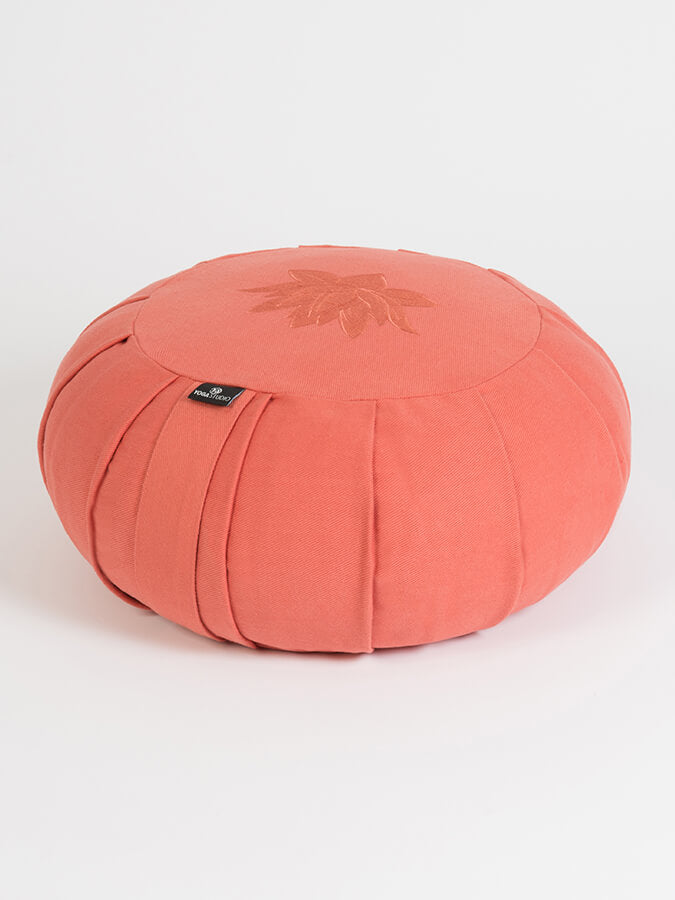 Organic Cotton Round Lotus Zafu Buckwheat Meditation Cushion