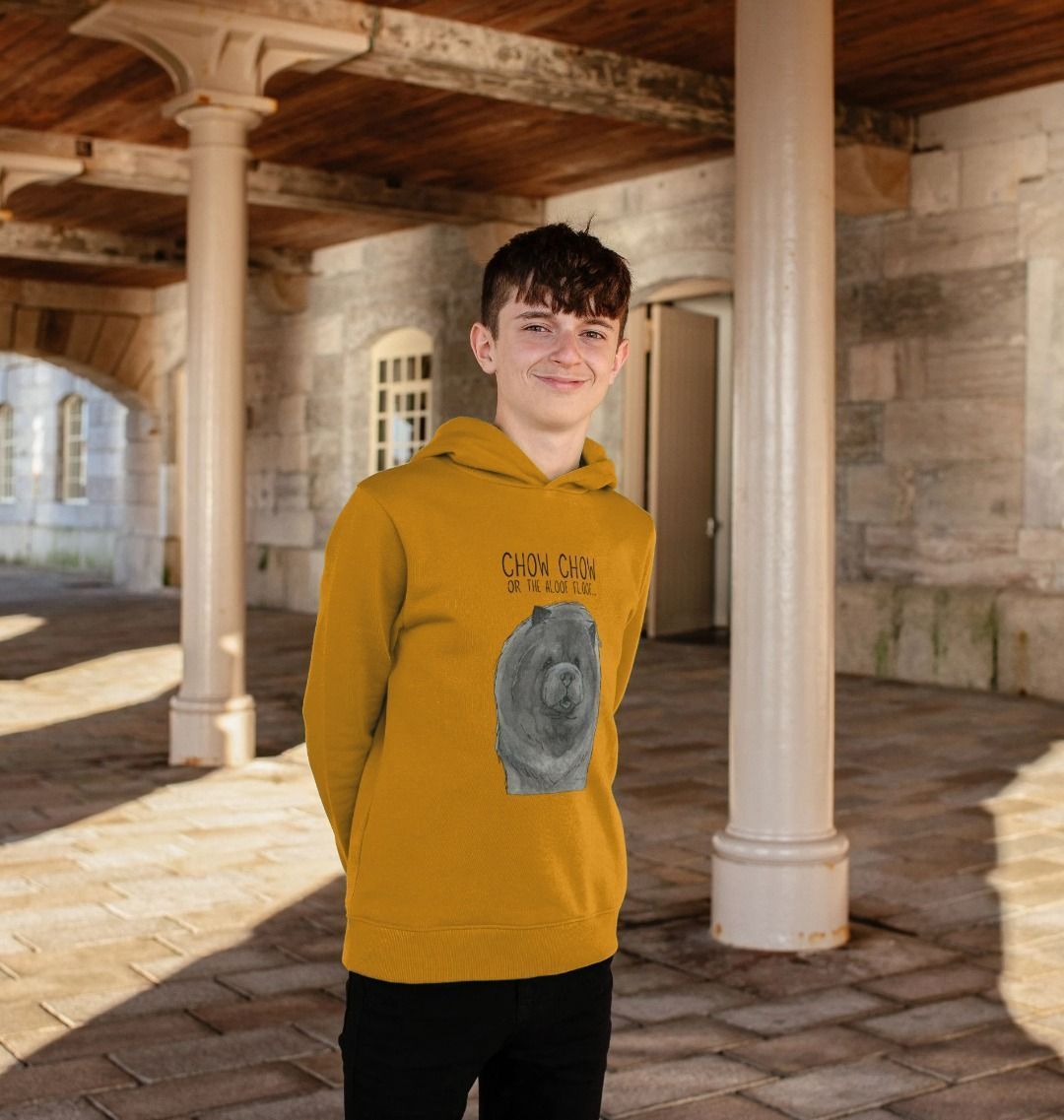 Blue Chow Chow Hoodie for Kids