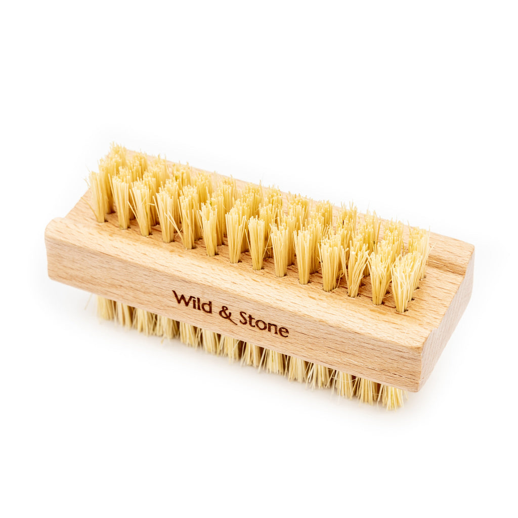 Natural Bristle Nail Brush Biodegradable and Plastic Free
