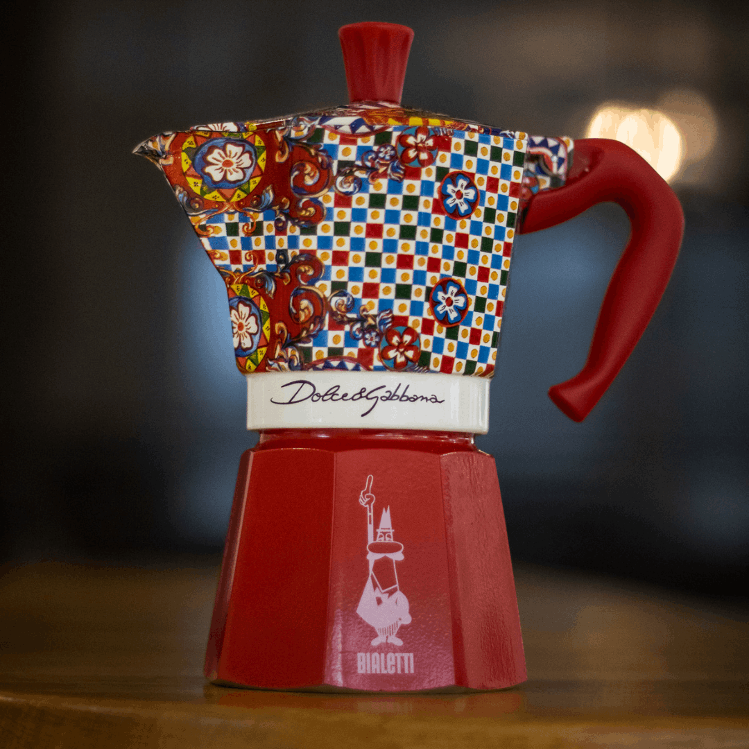 Sicilian Cart Moka Express Stovetop Coffee Maker