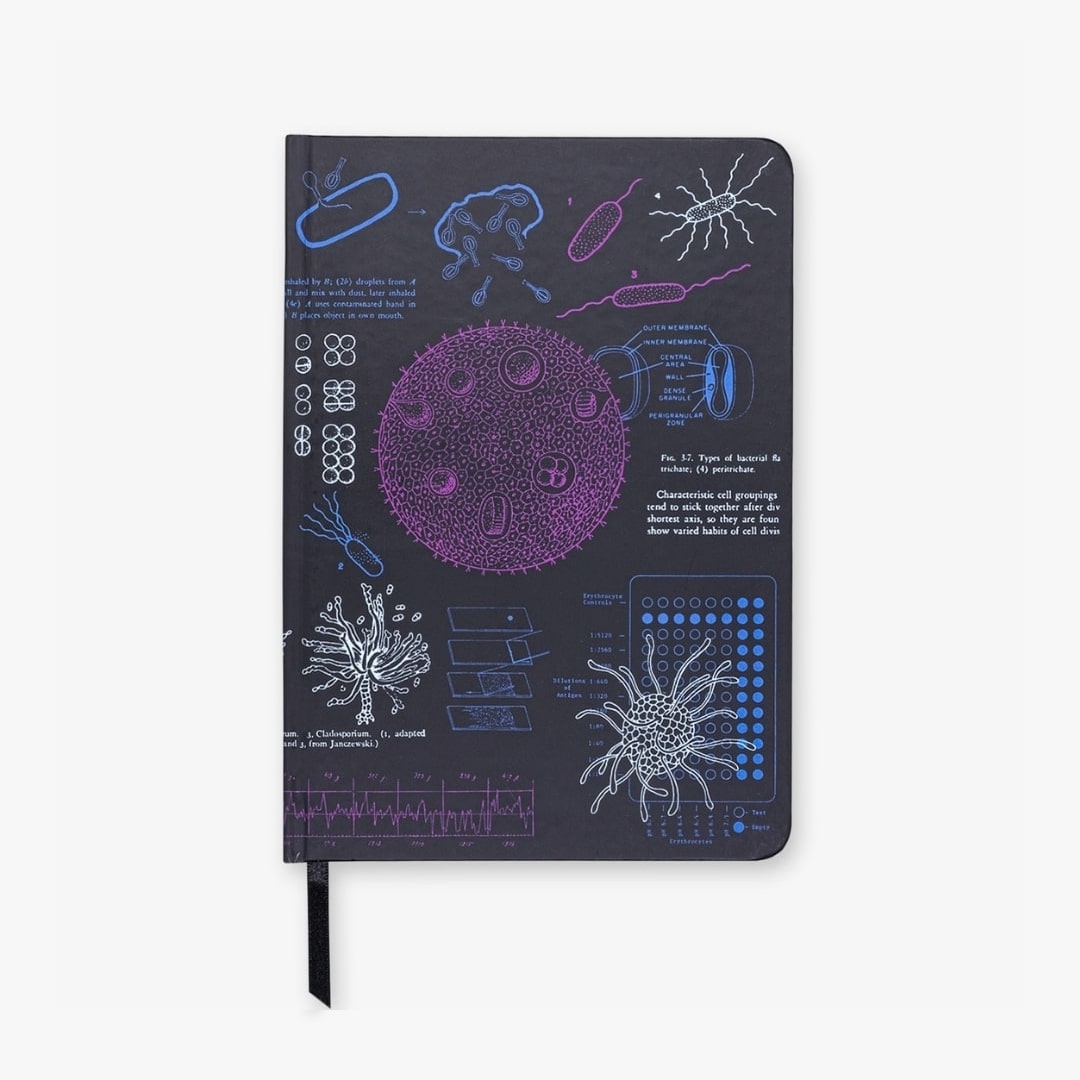 Microbiology A5 Hardcover Notebook