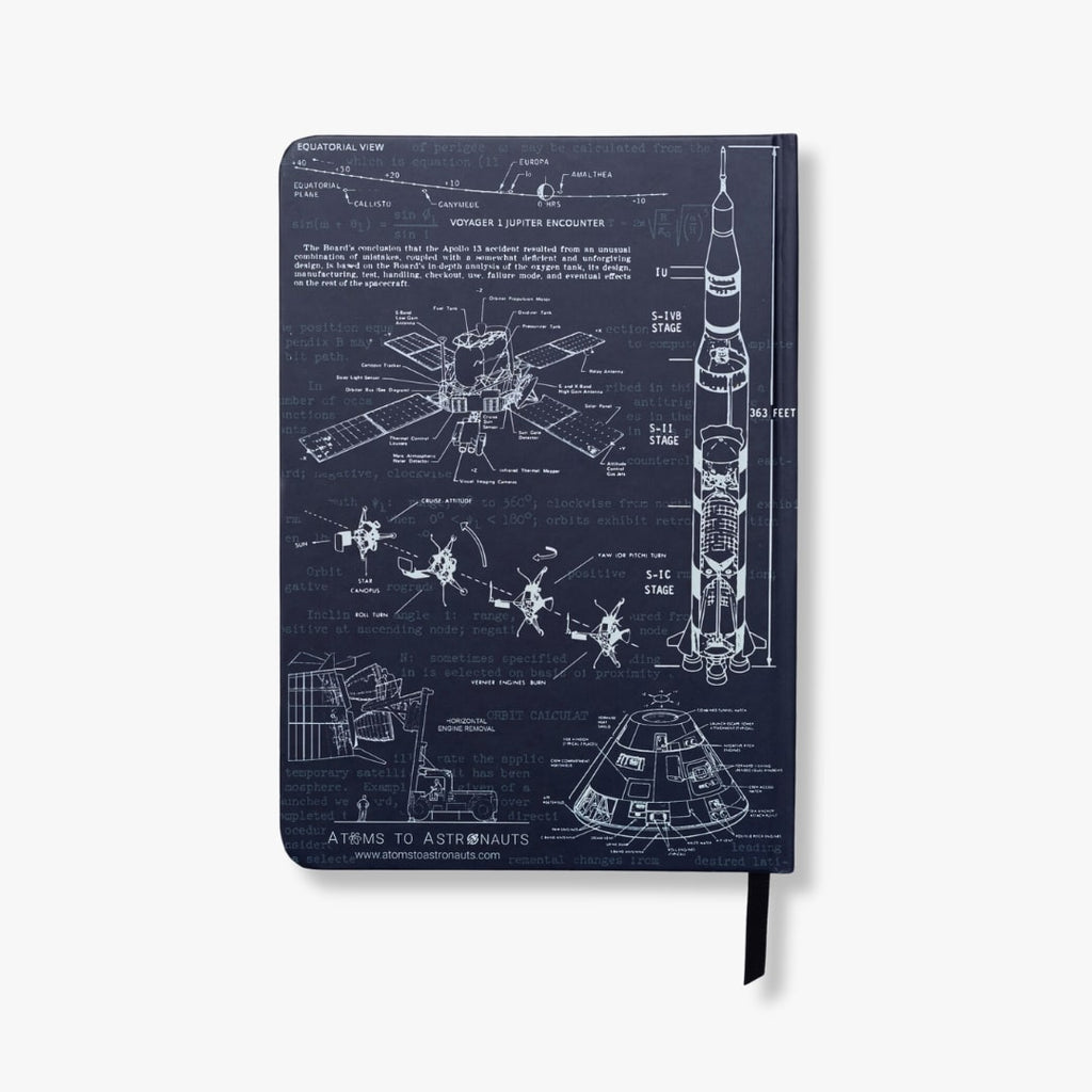 Space Exploration A5 Hardcover Notebook