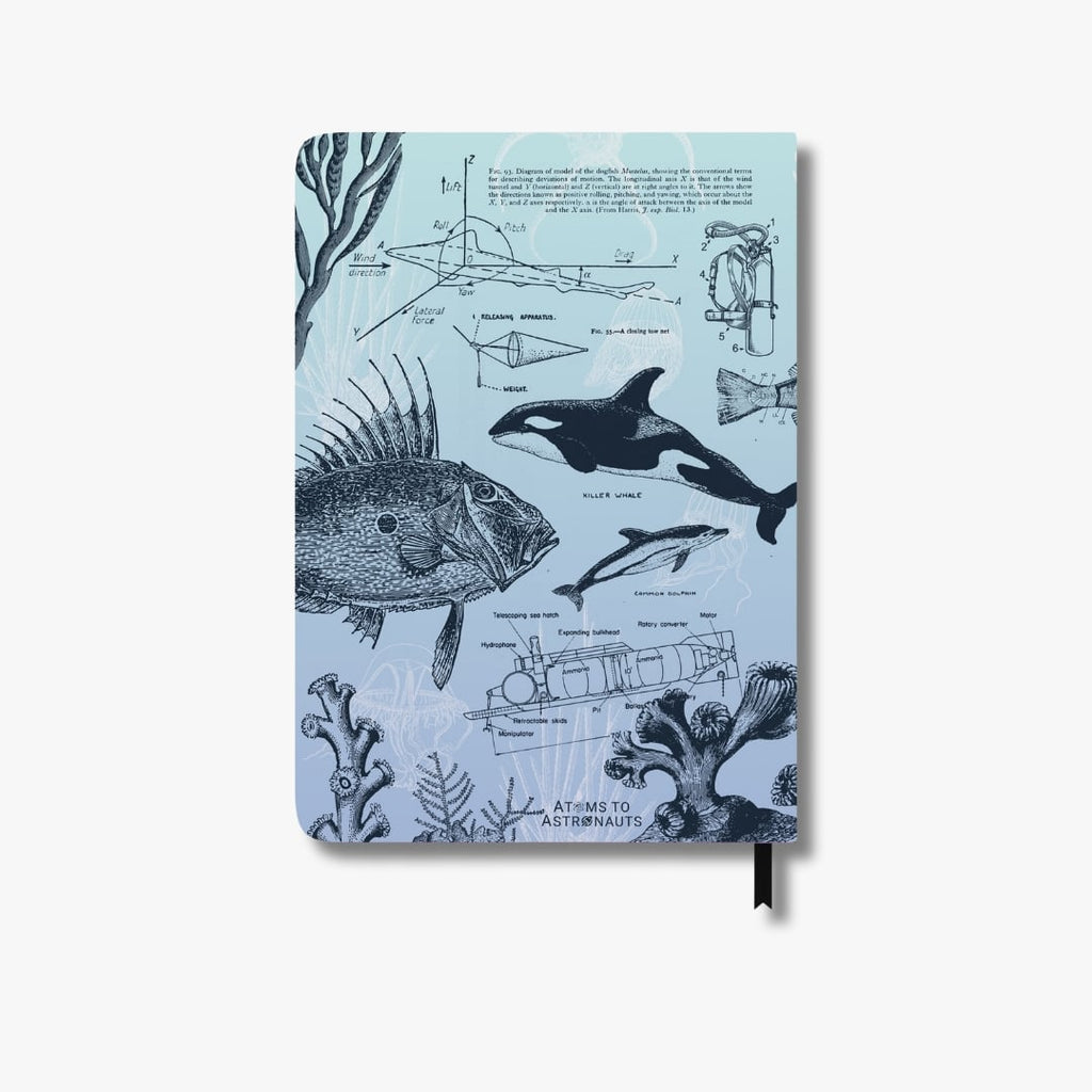 Marine Biology A5 Hardcover Notebook